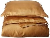 Brielle Sateen 100% Modal from Beech Duvet Cover Set (Full/Queen, Camel)