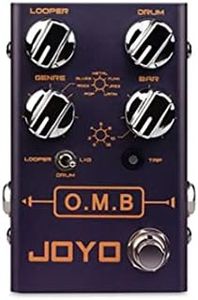 JOYO R-06 O.M.B Looper and Drum Machine Guitar Effects Pedal - Revolution Series