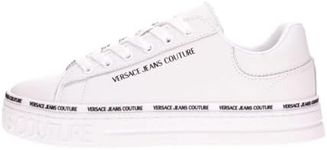 Versace Jeans Couture Low Sneakers Court 88 75VA3SK5ZP315, White, 36 EU Larga