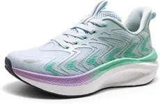 ALLSWIFIT Women's Running Walking Tennis Shoes Comfortable Non-Slip FlyLife Breathable Athletic Workout Gym Cross Trainer Sports Sneakers,Size 8.5,Light Blue,SARR021W