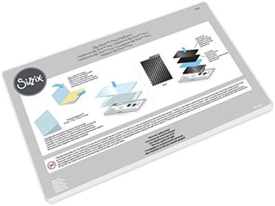 Sizzix 660583 Accessori Piattaforma Big Shot Plus, Standard, Acciaio Inossidabile, Bianco, 38.1 x 22.6 x 1.3 cm