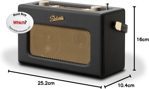 Roberts Revival RD70 Digital Radio – Black