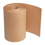 BonKaso Blueprint 2 Ply Corrugated Packaging Roll Brown with (150/120 GSM) (26 Inch x 5 Meter)