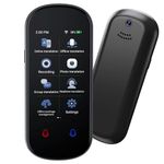 Language Translator Device, AI Instant Translator with 139 Languages Two-Way Real-Time Voice Translation, Online/Offline/Photo/Recording Translation, Portable Translator for Travel Business Learning