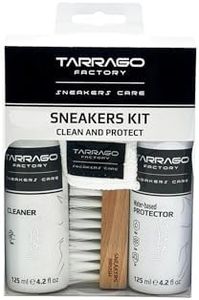 Sneakers Care Kit | Kit d'entretien, de nettoyage et de protection des chaussures | Avec des ingrédients naturels | Comprend une brosse et un chiffon de nettoyage