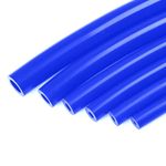 Ucreative 6PCS 5ft High Performance Automotive Silicone Vacuum Tubing Hose line Kit 3mm 4mm 5mm 6mm 8mm 10mm Inner Diameter (Blue)