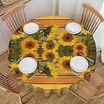 Paint Wooden Board Sunflower Round 