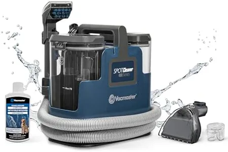 Vacmaster SCB301 400 Series Portable Carpet & Upholstery Spot Cleaner Machine, 15Kpa Power Suction with Versatile Tools for Pets, Area Rugs and Couches