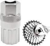 Quacc Bicycle Freewheel Remover Freewheel Removal Tool Compatible with Shimano Sunrace Sram Dnp