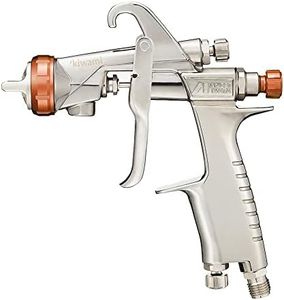 Anest Iwata KIWAMI-1-14KP6 KIWAMI Gun Series Gravity Spray Gun, Diameter 0.06 inch (1.4 mm), Silver