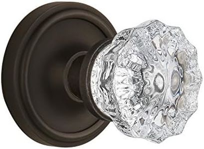 Nostalgic Warehouse Classic Rosette with Crystal Door Knob