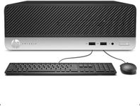 HP ProDesk 400 G6 SFF Desktop PC - Intel Core i5 9th Gen (6 Cores Upto 4.40GHz), 16GB DDR4 RAM, 512GB SSD Storage, 300Mbps USB WiFi, Windows 11 Pro (Renewed)