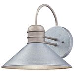 Westinghouse 6360900 Watts Creek One-Light, Galvanized Steel Finish Outdoor Wall Fixture,