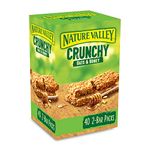 Nature Valley Crunchy Granola Bars Oats 'n' Honey, Pack Of 40 Bars