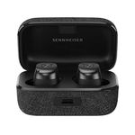 Sennheiser MOMENTUM True Wireless 3 Earbuds-Flagship TrueResponse Drivers,Adaptive ANC, Anti‑Wind+Transparency Modes,28H Battery,Fast Wireless Charging,6-Mics for Clear Voice,IPX4,1Y Warranty-Graphite