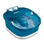 Conair Pedicure Foot Spa Bath with Heat reaching 104 Degrees, Massaging Foot Rollers, Soothing Bubbles, Pumice Stone and Nail Brush Included