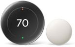 Google Nest Learning Thermostat (4th gen) + Nest Temperature Sensor (2nd gen) - Silver