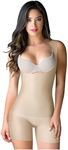 Romanza Seamless Shaper Abdomen and Waist Control Short Girdle 2033 (Beige, 32 - S)