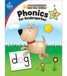 Phonics Workbook for Kindergarten, Sight Words, Tracing Letters, Consonant and Vowel Sounds, Writing Practice With Incentive Chart and Reward Stickers, Homeschool or Classroom Kindergarten Curriculum (Volume 12)