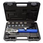 Mastercool 72480 Blue & Silver 37 Degree Flaring/Double Flaring Hydraulic Tool Kit