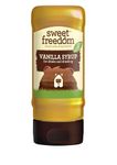 Sweet Freedom Delicious Plant Based Vegan Vanilla Syrup 350g, Pack of 1, Recyclable