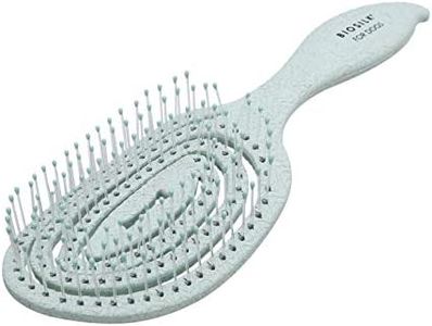 BioSilk For Dogs Eco-Friendly Detangling Pin Brush for Dogs in Mint Green | Wet or Dry Dog Hair Brush | Pet Brush for Grooming