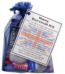 SMILE GIFTS UK MILITARY/NAVY/ARMY/RAF Novelty Survival Kit Gift (NAVY)