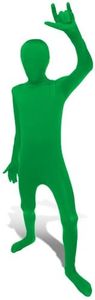 Green Original Kids Morphsuit Costume - Size Large 4'-4'6 (120cm-137cm)