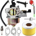 ZAMDOE Carburetor Kit with Air Filter for HONDA GX240 GX270 8HP 9HP Engines, Replaces # 16100-ZE2-W71 1616100-ZH9-820 16100-ZH9-W21 Carburetor