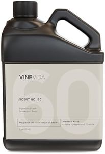 VINEVIDA [128oz] Peppermint Swirl Fragrance Oil for Candle Making - Made in USA Candle Scents for Candle Making - Natural Candle Fragrance Oil - Scents for Soap Making
