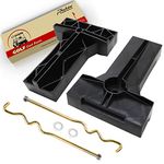 Roykaw Golf Cart Battery Hold Down with Rods Kit for Club Car Precedent 2008.05-Up Electric Models, Replaces # 103374801, 103357701