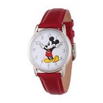 Disney Unisex-Adults Analogue Quartz Watch with Faux Leather Strap W002753