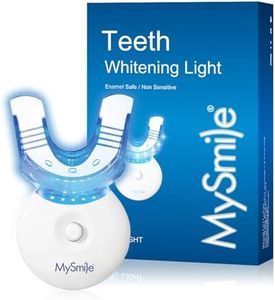 MySmile Teeth Whitening LED Light with Teeth Whitening Trays, Tooth Whitening Accelerator Light for Whitening Teeth, Mouth Tray Teeth Whitener Enhancer Light Trays - Only 1Pcs Light