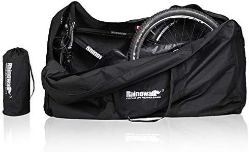 Rhinowalk Folding Bike Carry Bag 26 inch to 29 inch Thick Bicycle Travel Case,Bike Cases for Air Travel