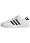 adidas Women's Grand Court 2.0 Sneaker, Ftwr White Core Black Core Black, 5 UK