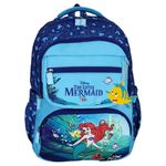 Disney School Bags for Girls|Mermaid 7 Bag (Spring 2024 Collection)| More Suitable for Kids upto 6 Years|Water Resistant Bag for Kid Bag|School Bag for Kids|14 Inch Bag|25L|Gift for Girl|Aqua