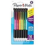 Paper Mate Mechanical Pencils, Write Bros. Comfort #2 Pencil with Comfort Grip, Great for Long Writing Tasks, 0.7mm, 12 Count