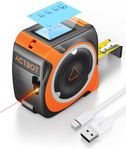 2-in-1 Digital Laser Tape Measure: 