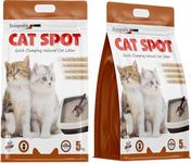 WOW DOG CatSpot Cat Litter 10 KGS -Scoopable Smart Bentonite (for Multiple Cats)