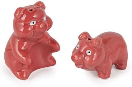 BigMouth Inc Naughty Pigs Salt and Pepper Shaker Set