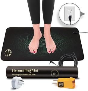 Earth and Moon, Grounding Mat for Sleeping, Earthing Mat Grounding Pad Universal Starter Kit, Grounding Mats for Overall Wellbeing, Get Grounded While You Sleep, Extra Small