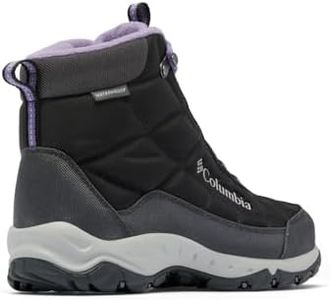 Columbia Women’s Waterproof Snow Boots, Black/Plum Purple – Size 5 UK