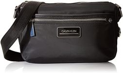 Calvin Klein Belfast Nylon Key Item Small Crossbody, Black Photoprint, One Size