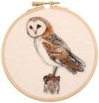 Wizardi Beginner Needle Felting Kit for Adults - Barn Owl 2D Kit. Bird Felting Kit in Support of RSPB Charity. Felting Tools. Wool Felting Supplies. Felt Crafts. Wool Felt. The Makerss