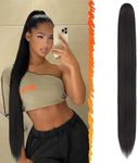 BARSDAR Long Straight Ponytail Exte