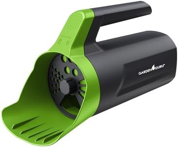 Garden Guru Handheld Seed Spreader Shaker – Multi Use Grass Seed, Fertilizer, Salt, Ice & Snow Melt Spreader – Adjustable Twist Cap w Multiple Size Openings – Lightweight 1L Capacity Hand Seeder