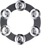 Meinl Cymbals Soft Ching Ring Tambourine Jingle Effect — NOT Made in China — for Hihats, Crashes, Rides and Stacks (SCRING)