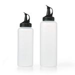 OXO 11227300 Squeeze Bottle Set, Plastic, Clear