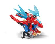 VTech Switch & Go Dinos Armour Up Dragon T-Rex, Interactive Dinosaur Toy with Lights & Sound Effects, Transform Dino into Dragon, 2-in-1 Interactive Play, For Kids 3, 4, 5+ Years, English Version