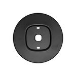 Aluminum Decorative Wall Trim Plate Mount for Ecobee 3 Lite Smart Home Thermostat (Black)